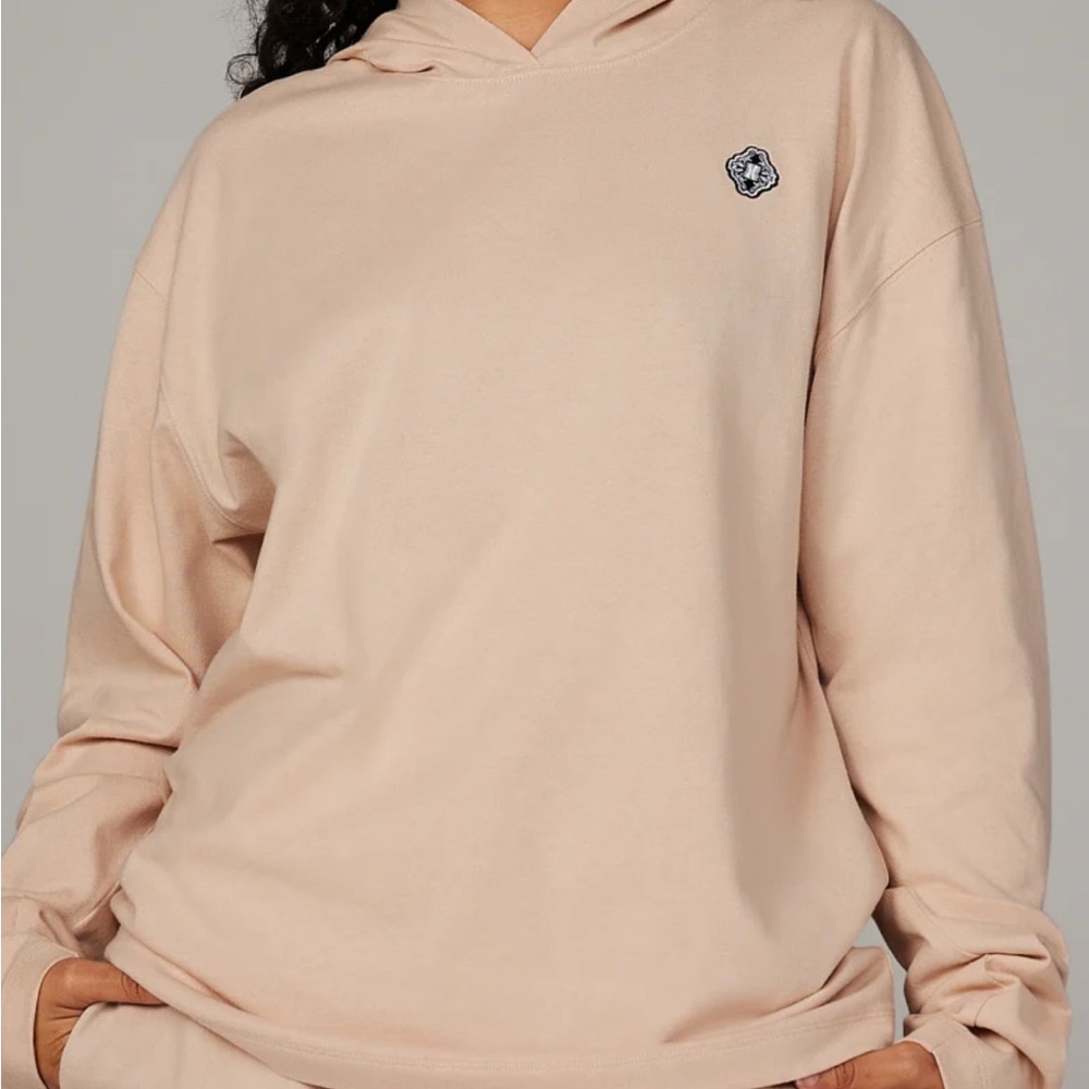 Savage X Fenty Tan Oversized Long Sleeve Hoodie